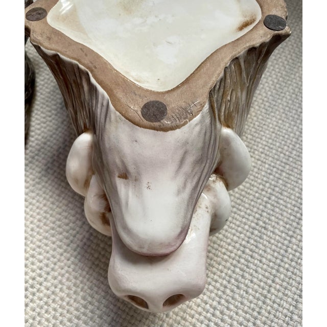 Coffee Italian Majolica Boars Head Tureen For Sale - Image 8 of 8