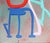 Red Peter Healy "Standing Ovation" Blue, Pink, Red, and Gray Abstract Contemporary Painting, 2022 For Sale - Image 8 of 12