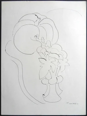 Henri Matisse (After) - Lithograph - Pumpkin and Flowers 1943