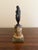 Grand Tour Style Classical Figure in Brass on Marble Base, Neoclassical Sculpture For Sale In South Bend - Image 6 of 10