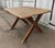Country Rustic French x Based Table For Sale In Denver - Image 6 of 14