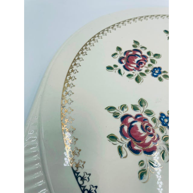 Vintage Ceramic Cake Stand, 1955 For Sale - Image 6 of 9