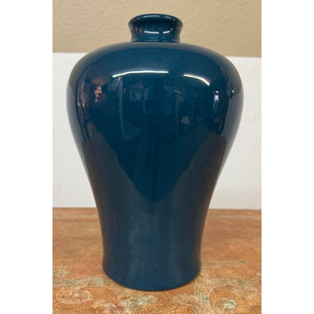 Martino Interiors Plum Blossom Ceramic Vase For Sale - Image 4 of 12