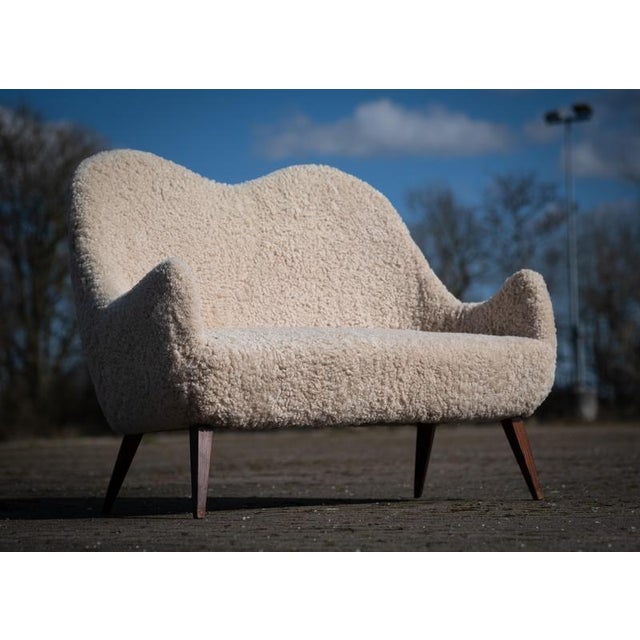 Swedish Modern 2-Seater Sofa, 1950s For Sale - Image 3 of 7