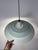 White Louvered Lamp with Marbled Glass from Jeka For Sale - Image 10 of 11