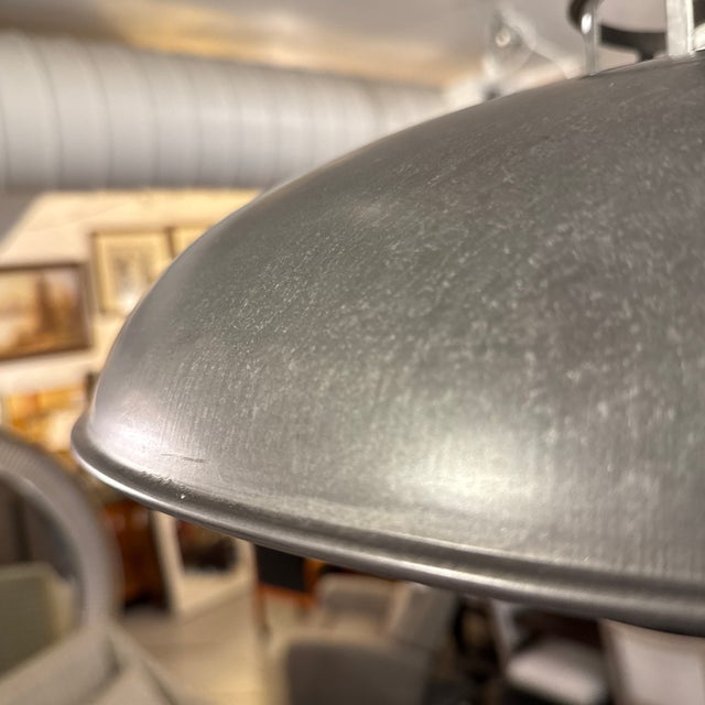 Gray C B2 Industrial Victory Pendant Light Fixture For Sale - Image 8 of 12