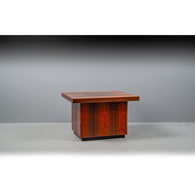 Rosewood Coffee Table with Secret Compartment, 1960s For Sale - Image 10 of 18