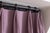 Traditional Set of 2 Custom Purple Curtains For Sale - Image 3 of 7