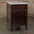 French Louis XVI Mahogany Carrara Marble Top Commode For Sale - Image 12 of 17