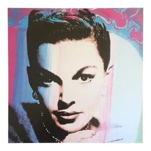 Andy Warhol Estate Vintage 1990 Collector's Pop Art Lithograph Print " Judy Garland " 1978