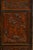 Chinese Early 20th Century Chinese Brown & Red Two-Panel Screen with Calligraphy For Sale - Image 3 of 13