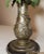 Bronze Unique Antique Chinese Bronze Cold Painted Flower Vase Electric Table Lamp For Sale - Image 8 of 12