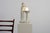 Glass Art Deco Vichy Advertising Lamp in Plaster, Belgium, 1930s For Sale - Image 7 of 14