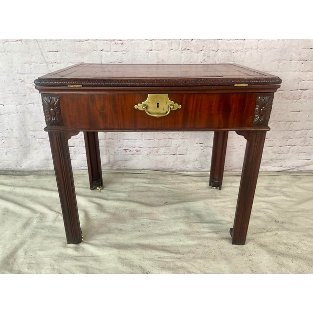 Wood George III Mahogany Architect's Table. Circa 1775 For Sale - Image 7 of 14