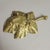 Mid 20th Century Vintage Solid Brass Leaf Catchall Tray by Kessler Ind For Sale - Image 5 of 7