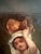 Late 19th Century Antique Italian Oil Painting Peasant Woman Portrait 19th C. Signed Genre Art For Sale - Image 5 of 12