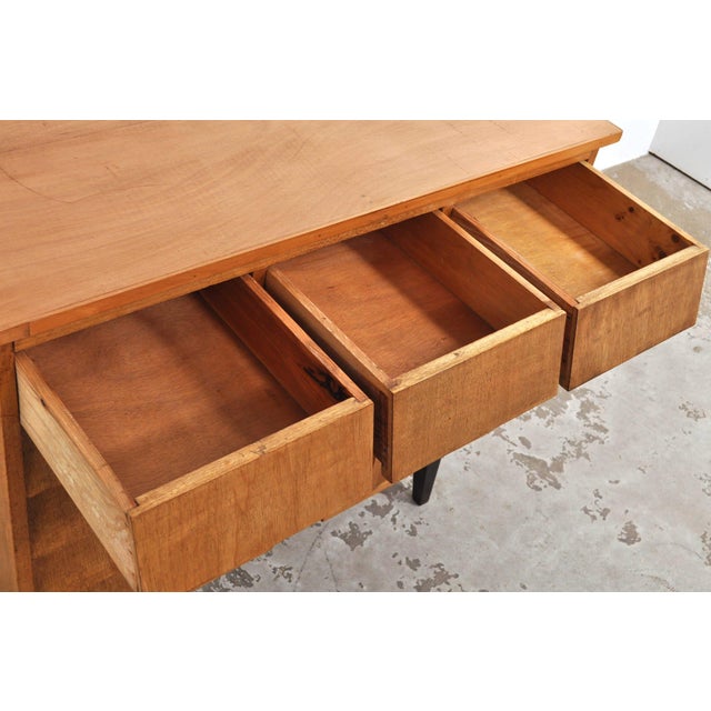 Vintage Chest of Drawers with Slanted Fronts, 1940s For Sale - Image 9 of 13