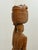 Wood Life-Size Haitian Solid Wood Statue For Sale - Image 7 of 9