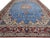 Light Blue Fine Hand Knotted Persian Silk & Wool Isfahan Rug For Sale - Image 9 of 12