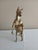 Realism Vintage Rearing Brass Horse Statue For Sale - Image 3 of 11