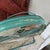 1950s Vintage Emerson Seabreeze Electric Fan Turquoise Metal Frame 24" For Sale - Image 5 of 18