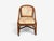 Henry Link, Dining Table and Four Chairs, Bamboo, Fabric, Philippines, 1980s For Sale In New York - Image 6 of 13