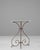 Metal 1900s French Metal Table With Marble Top For Sale - Image 7 of 10