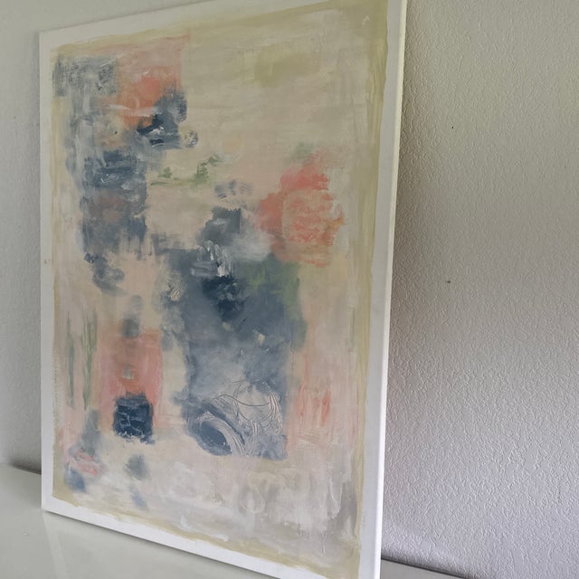 2020s Original Large Abstract Acrylic Ethereal Painting For Sale - Image 5 of 12