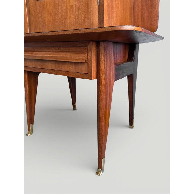 Wood Mid-Century Modern Italian Sideboard by Vittorio Dassi, 1967 For Sale - Image 7 of 18