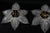 Metal Large Murano Glass Leaf Flush Mounts from Franco Luce, 1970s, Set of 2 For Sale - Image 7 of 18