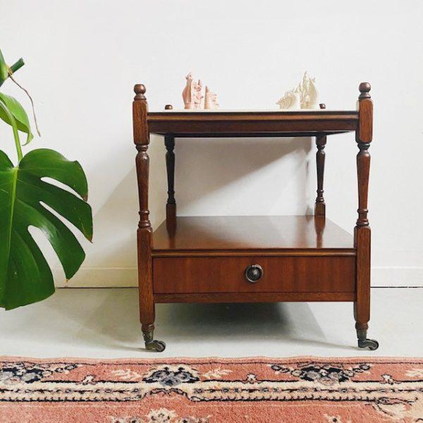 Vintage English Country Style Game Table For Sale - Image 4 of 17