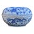 Vintage Jingdezhen Blue and White Dragon Pattern Porcelain Sweetmeat Container / Five Dragon Multi Design Porcelain Bowl With Lid For Sale