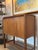 A vintage Danish drop front bar cabinet, circa 1960s. Petite in size but surprisingly spacious, with ample interior...