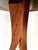 Brown Mesquite Slab Top Side Table With Tripod Walnut Base by Michael Maximo For Sale - Image 8 of 10