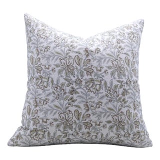 Fabdivine Indian Block Print Cushion Cover 24x24 Inch Duck Canvas-Kudrat For Sale