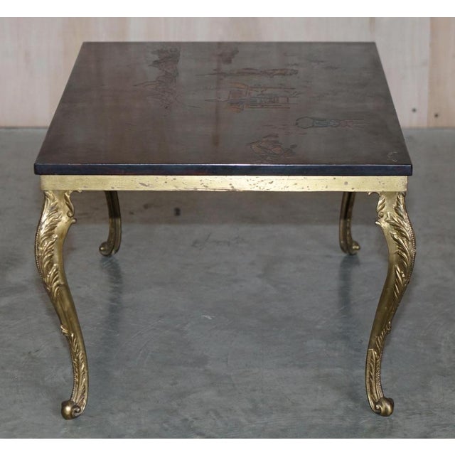 Chinese Hand Painted Coffee or Cocktail Table For Sale - Image 15 of 17