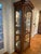 1990s 1990s Ethan Allen Country French Cherry Lighted Curio Cabinet, Made in Usa For Sale - Image 5 of 5
