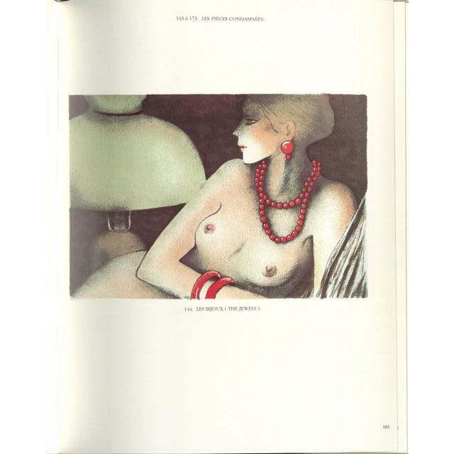 1970s Jean-Pierre Cassigneul - Original Lithographo - Les Bijoux (The Jewels) For Sale In Baltimore - Image 6 of 6