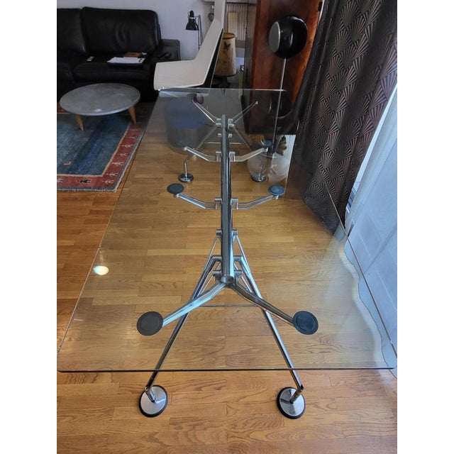 Mid-Century Modern Mid-Century Dining Table by Norman Foster for Tecno, Italy For Sale - Image 3 of 15