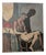 Roman, Nude Model Resting, 2001, Oil Painting on Canvas For Sale