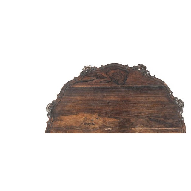 18th Century Folding Table by King Jose in Noble Wood For Sale - Image 6 of 8