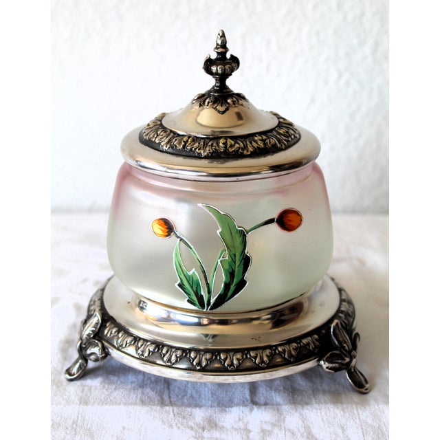 Silver-Plated Bonbonnière from WMF, 1890s For Sale - Image 5 of 9