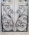 Antique Art Deco Wrought Iron Doors, 1890s, Set of 2 For Sale - Image 3 of 5
