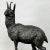 Large Carved Wood Chamois Sculpture, 1900s For Sale - Image 4 of 8