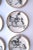 Horse Motif Piero Fornasetti Italian Cocktail Drinks Coasters or Wall Art, Set of 6 For Sale - Image 10 of 12