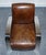 Art Deco French Chrome Aviator Heritage Brown Leather Armchairs, Set of 2 For Sale - Image 11 of 18