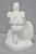 Vintage Seymour Shuren Modern White Carved Marble Male Soldier Figure Sculpture For Sale - Image 11 of 16