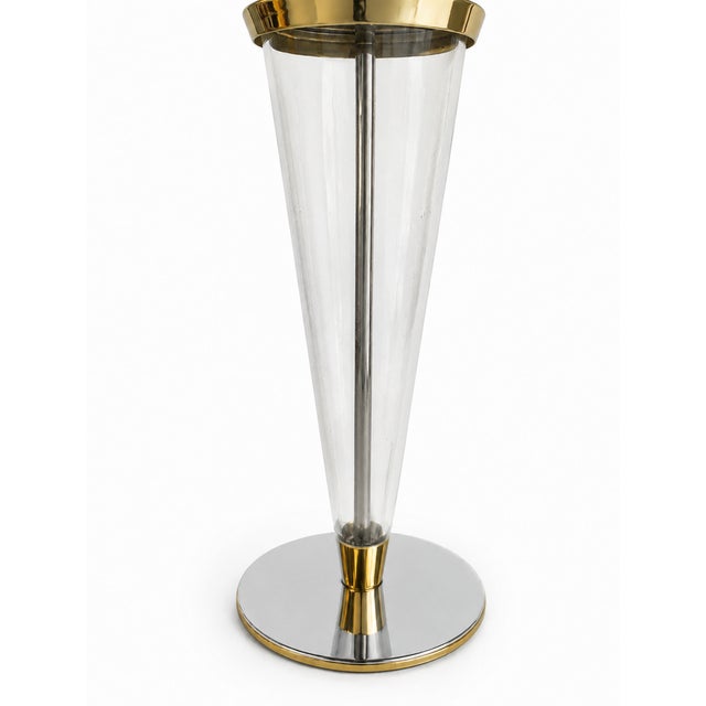 Metal Monumental Transatlantico Murano Glass Lamp from Maestri Di Murano, 1980s For Sale - Image 7 of 13