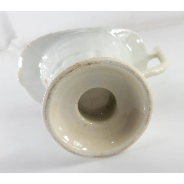 19th Century Chinese Export Porcelain Helmet Creamer, as Is For Sale - Image 10 of 10