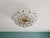 1970s Large Italian Ceiling Light with Murano Glass Flowers, 1970s For Sale - Image 5 of 14